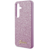 Guess GUHCS24MHGGSHU S24+ S926 fioletowy/purple hardcase Glitter Script