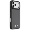 Etui BMW M Quilted Logo MagSafe do       iPhone 17 Pro Max antracyt