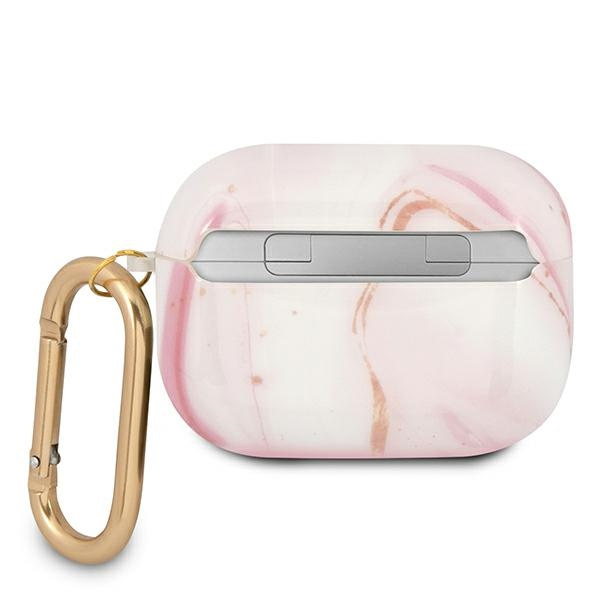 Guess GUAPUNMP AirPods Pro coverróżowy/pink Marble Collection
