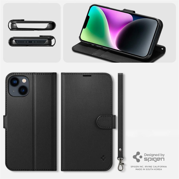 SPIGEN WALLET S IPHONE 14 BLACK