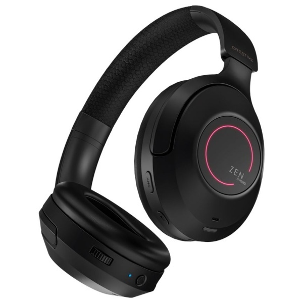 Creative Słuchawki bezprzewodowe Zen      Hybrid Pro czarny/black Bluetooth LE Audio ANC