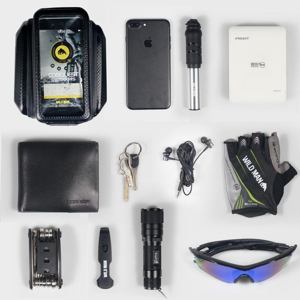 SAKWA WILDMAN HARDPOUCH BIKE MOUNT ”XL” BLACK