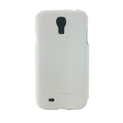 Etui Ferrari Transparent na Samsung Galaxy S4 - białe