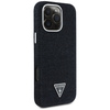 Etui Guess Denim Triangle Logo MagSafe   do iPhone 16 Pro Max czarny
