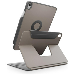 Etui UNIQ Rovus Snapmount Magnetic 360   Rotating Detachable do iPad 11" A16 (2025) / iPad 10.9" 10 gen. (2022) szary