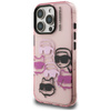 Etui Karl Lagerfeld IML Multi K&C Head   Pattern do iPhone 16 Pro Max różowy