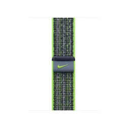 ORYGINALNA OPASKA APPLE NIKE SPORT LOOP 44/45/46/49MM BRIGHT GREEN/BLUE SIZE UNIWERSALNY  ORYGINALNA PLOMBA