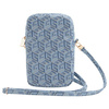 Guess Torebka GUWBZPGCSPGBniebieski/blue Zip GCube Bottom Stripe