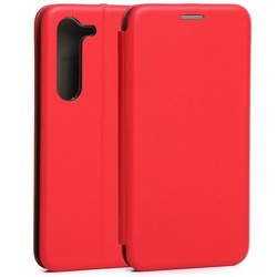 Beline Etui Book Magnetic Sam S23+ S916  czerwony/red