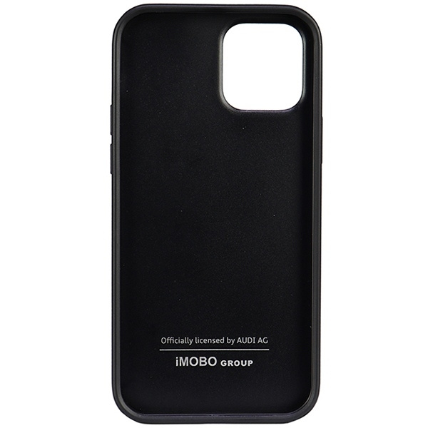 Audi Synthetic Leather iPhone 12/12 Pro 6.1" black/black hardcase AU-TPUPCIP12P-TT/D1-BK