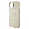 Guess GUHMP15SPSAHMCB iPhone 15 / 14 / 13 6.1" złoty/gold hardcase Saffiano MagSafe