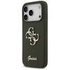Etui Guess Silicone Big 4G Script do     iPhone 17 Pro Max khaki