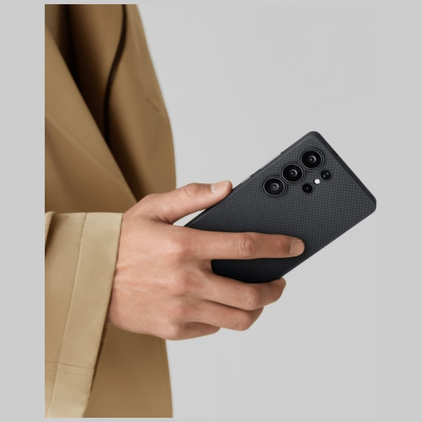 Etui PITAKA Ultra-Slim MagSafe do Samsung Galaxy S25 Ultra czarno szary