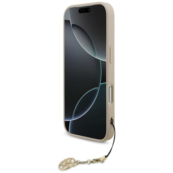 Etui Guess 4G Charms Collection MagSafe  do iPhone 17 Pro różowy