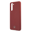 Mercedes MEHCS21SSILRE S21 G991czerwony/red hardcase Silicone Line