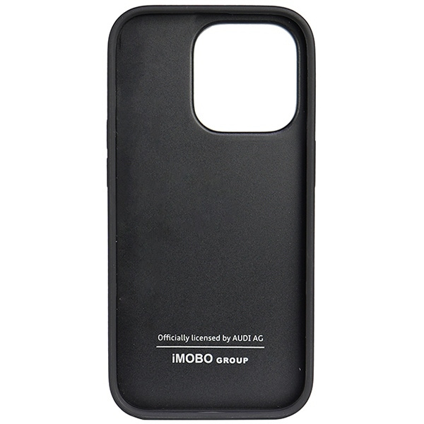 Audi Genuine Leather iPhone 14 Pro 6.1" black/black hardcase AU-TPUPPCIP14P-Q8/D1-BK
