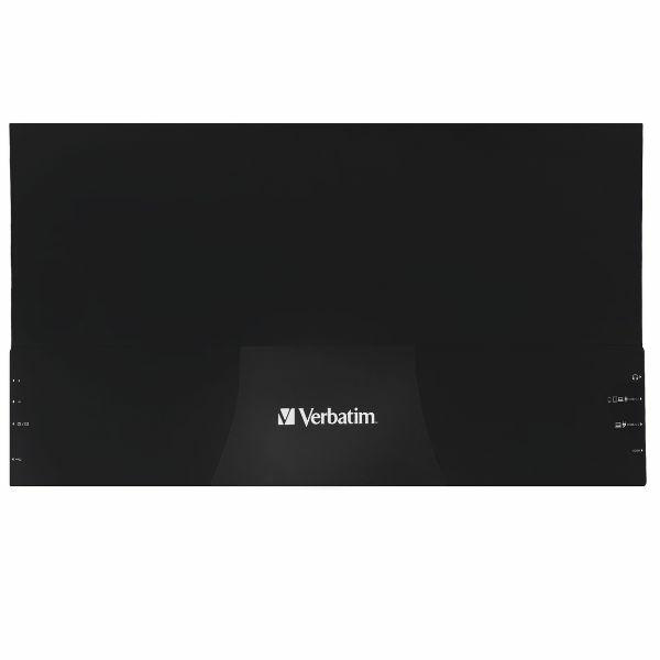 Verbatim Monitor przenośny dotykowy17.3" Full HD 1080p czarny/black 49593