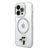 KARL LAGERFELD KLHMP14XHNKCIT IPHONE 14 PRO MAX 6,7" HARDCASE TRANSPARENT ICONIC KARL&CHOUPETTE MAGSAFE