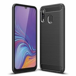 CASE CARBON LUX BLACK SAMSUNG GALAXY A20 / A30