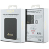 Guess Powerbank indukcyjny 15WGUPBM5ALGSGK 5000mAh czarny/black MagSafe Metal Script Logo