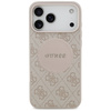 Etui Guess 4G Circle Classic Logo        MagSafe do iPhone 17 Pro Max różowy