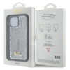 Guess GUHCP15SPSFDGSS iPhone 15 / 14 / 13 6.1" srebrny/silver hardcase Sequin Script Metal