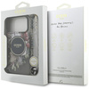 Etui Guess IML Flowers Pearl Strap       MagSafe do iPhone 17 Pro Max czarny