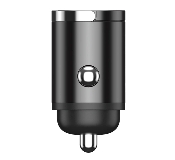 JELLICO car charger F19 PD 30W 1xUSB-C + 1xUSB QC3.0 Black