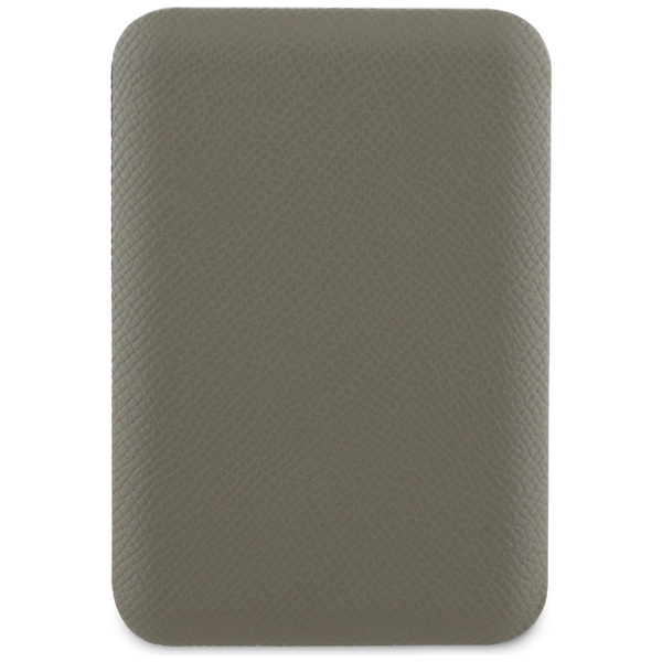 Powerbank indukcyjny Guess Grained       Triangle 5000mAh 15W USB-C MagSafe brązowy