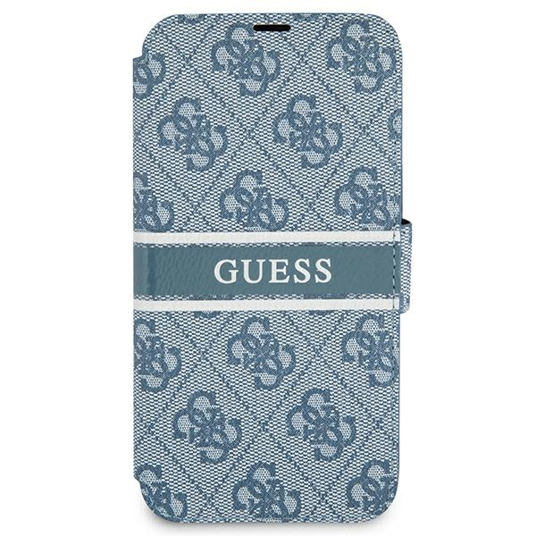 Guess GUBKP13S4GDBL iPhone 13 mini 5,4"niebieski/blue book 4G Stripe