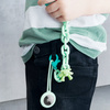 COLOR CHAIN (ROPE) COLORFUL CHAIN PHONE HOLDER PENDANT FOR BACKPACK WALLET PINK