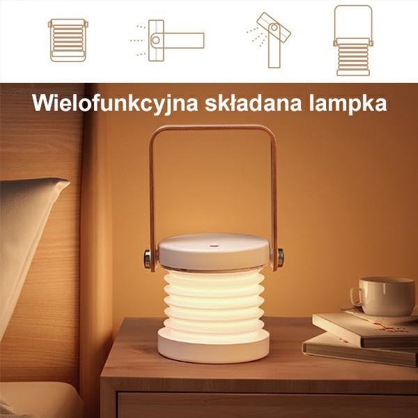 USAMS Wielofunkcyjna nocna lampka LEDbiały/white ZB249YH01 (US-ZB249)
