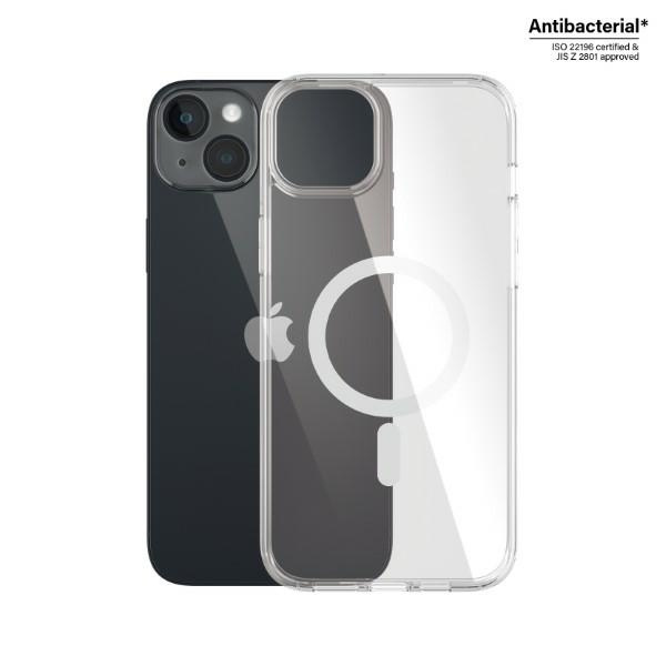 PanzerGlass HardCase iPhone 14 Plus / 15 Plus 6.7" MagSafe Antibacterial Military grade transparent 0411