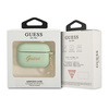 Guess GUAPLSCHSN AirPods Pro cover zielony/green Silicone Charm Heart Collection