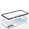 Clear 3in1 etui do Samsung Galaxy S23 silikonowy pokrowiec z ramką czarne