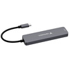 Adapter Hub Verbatim USB-C/HDMI/USB-A    3.2/USB-A 2.0/SD/microSD aluminiowy 32156