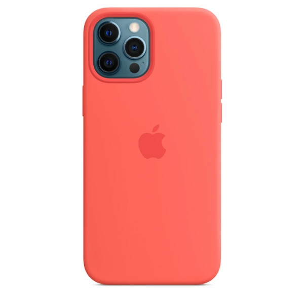 APPLE SILICONE MHL93ZM/A CASE IPHONE 12 PRO MAX PINK CITRUS WITHOUT PACKAGING