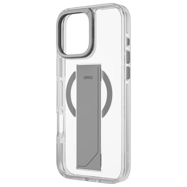 UNIQ etui Heldro Max iPhone 16 Pro 6.3"   Magclick Charging przezroczysty/clear lucent