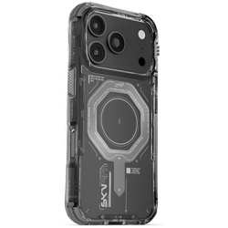 Etui Skinarma Magma do iPhone 17 Pro Magnetic Charging grafitowy