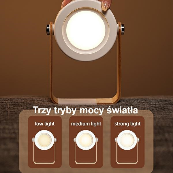 USAMS Wielofunkcyjna nocna lampka LEDbiały/white ZB249YH01 (US-ZB249)