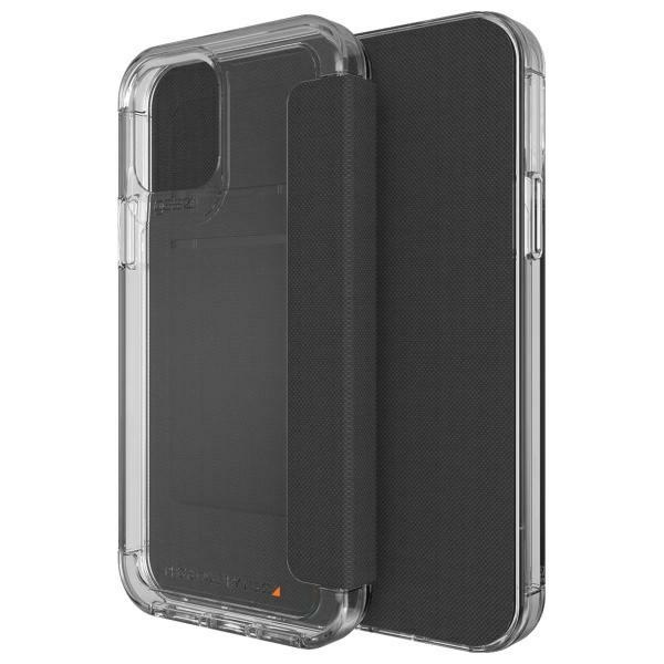 Etui Gear4 D3O Wembley Flip Wallet do     iPhone 12 / 12 Pro przezroczysty/clear