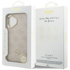 Etui Guess 4G Strass Logo MagSafe do     iPhone 17 różowy
