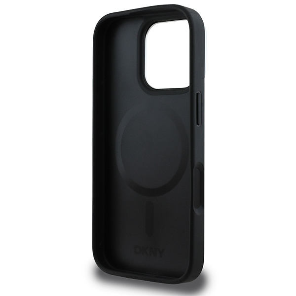 DKNY DKHMP16XPSCMCLK iPhone 16 Pro Max6.9" czarny/black hardcase Plain Silver Logo MagSafe