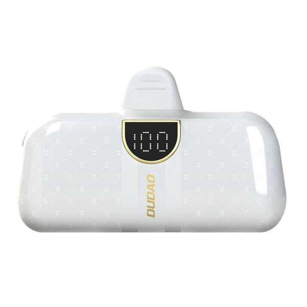 Powerbank Dudao K20SC 5000mAh mini 2x USB-C - white