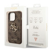 Guess GUHCP14L4GMGBR iPhone 14 Pro6,1" brązowy/brown hardcase 4G Big Metal Logo