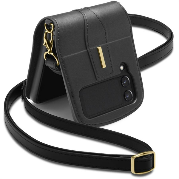 Etui Spigen Linear Calin na Samsung Galaxy Z Flip 4 - czarne
