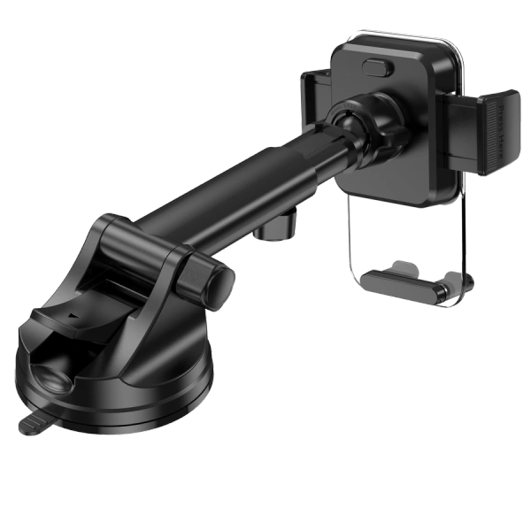 JELLICO uchwyt samochodowy z ładowaniem bezprzewodowym W15 15W Czarny