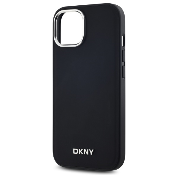DKNY DKHMP14SPSCMCLK iPhone 14 6.1"czarny/black hardcase Plain Logo MagSafe