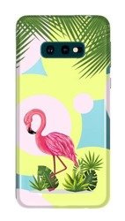 CASEGADGET CASE OVERPRINT FLAMINGO AND FLOWERS SAMSUNG GALAXY S10E