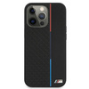 ETUI BMW BMHCP13XTRTBK IPHONE 13 PRO MAX 6,7" CZARNY/BLACK HARDCASE M COLLECTION TRIANGLES